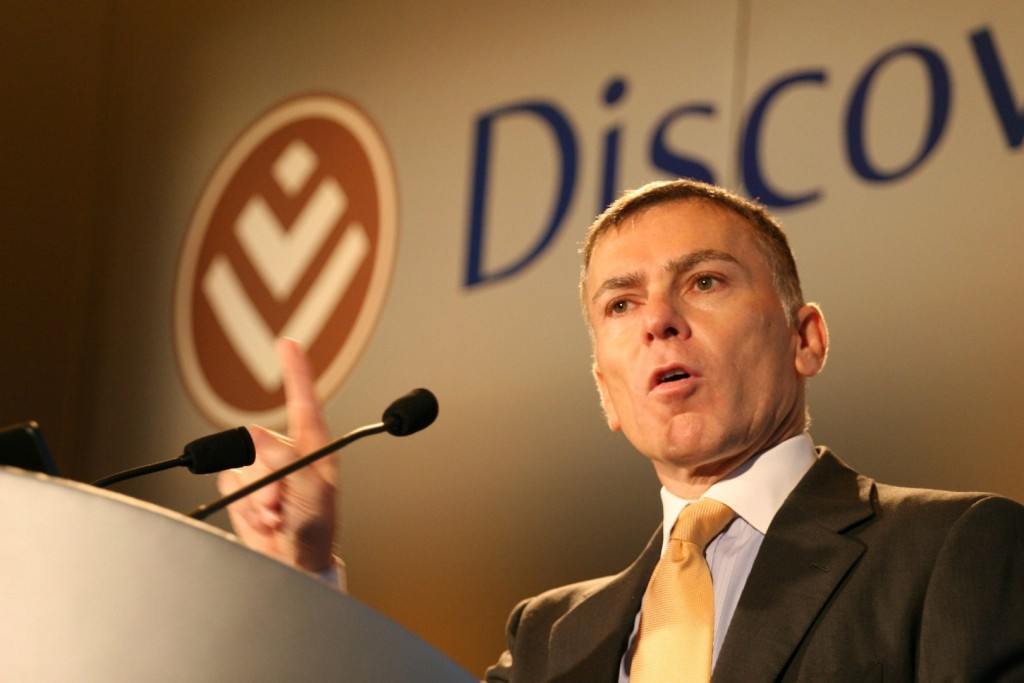 Adrian Gore CEO of Discovery